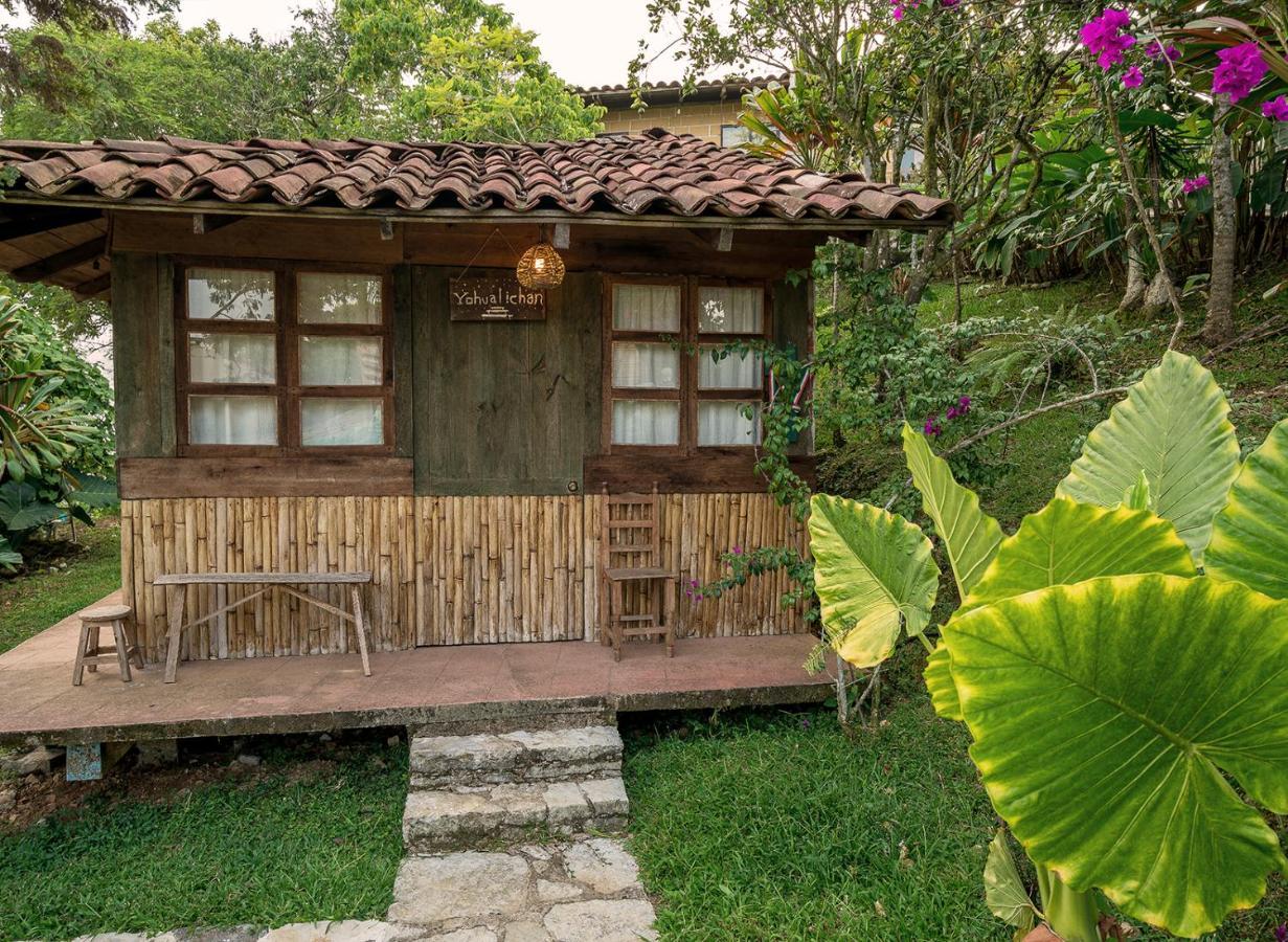 Cabanas Los Achicuales Cuetzalán del Progreso Dış mekan fotoğraf